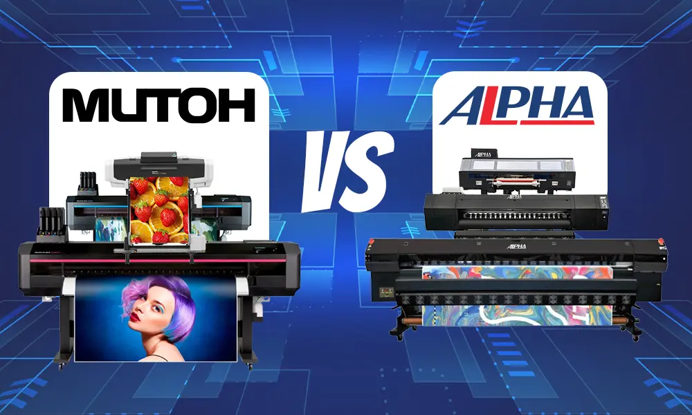 Bingung Pilih Mesin Digital Printing? Ini Perbandingan Jujur Mutoh VS ALPHA