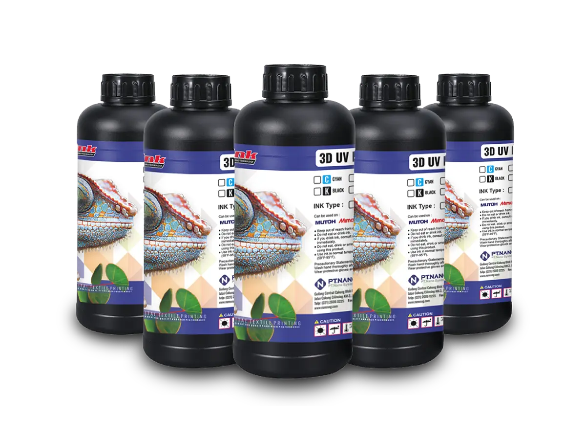tinta uv 3d
