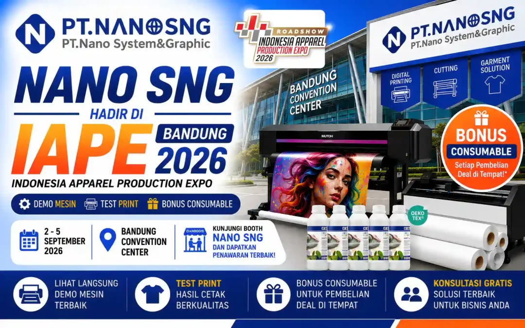 Nano SNG Hadir di IAPE Bandung 2026 | Bonus Consumable